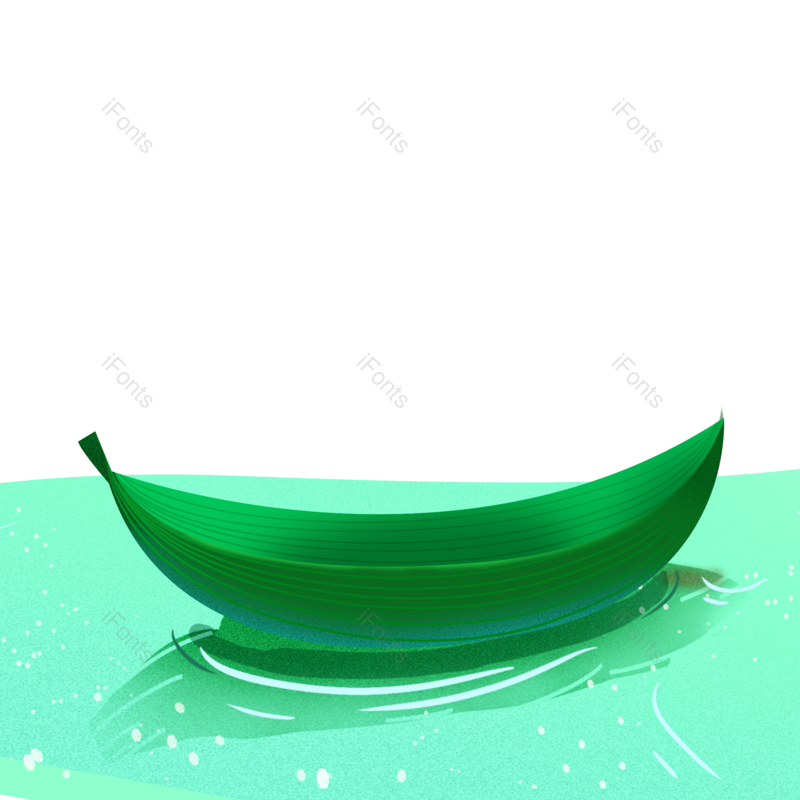 叶子图片,户外元素,花草PNG,小船免抠素材